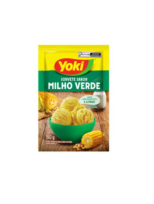 Preparo para Sorvete Milho Verde 150g - Yoki