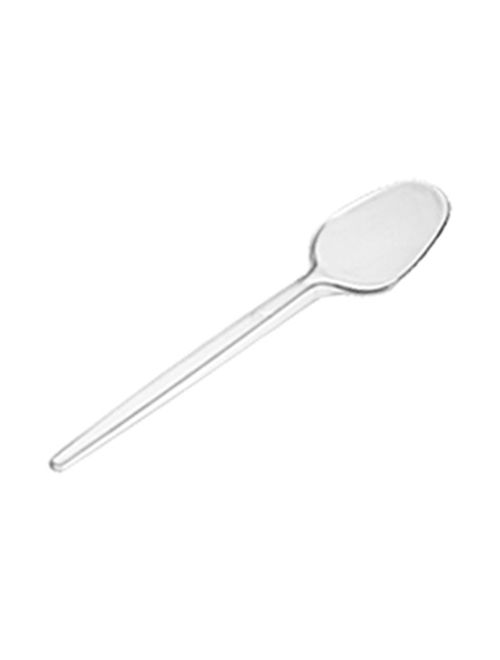 Colher Descartável Refeição Master Cristal c/50 - Três Triângulos