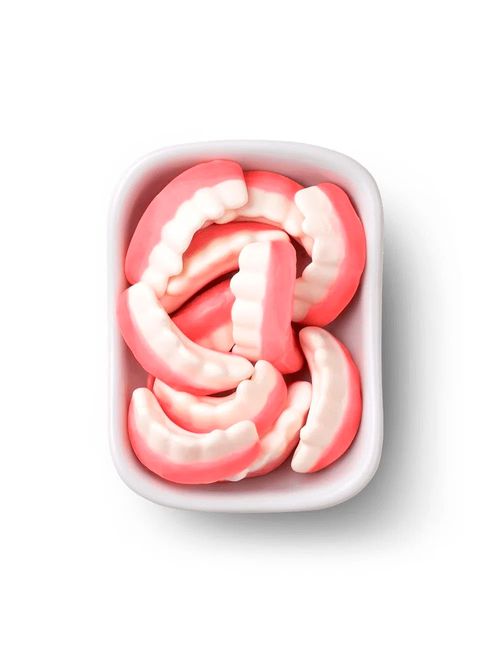 Bala De Gelatina Dentes De Vampiro 250g - Docile