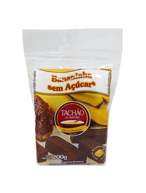 Bananinha Sem Açúcar 200g - Tachão Ubatuba