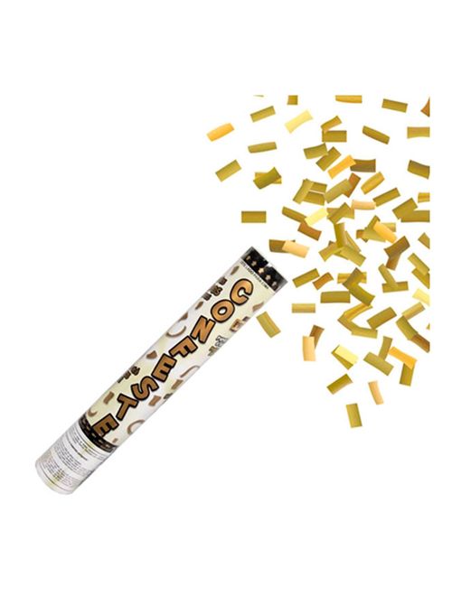 Confete Dourado 25cm - Mundo Bizarro