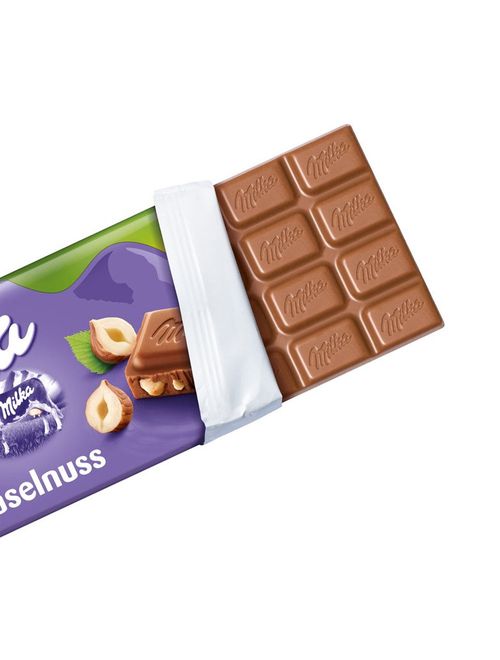 Tablete de Chocolate Avelã Pedaços 100g - Milka