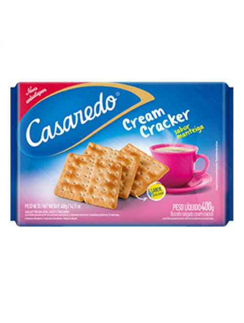 Biscoito Cream Cracker 400g - Casaredo
