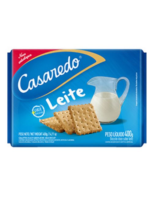 Biscoito Leite 400g - Casaredo