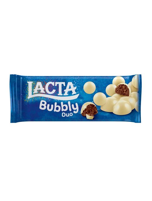 Tablete Chocolate Bubbly Duo 110g - Lacta