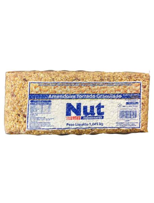 Amendoim Granulado Torrado 1,005kg - Nut