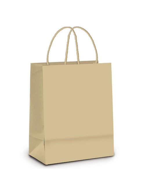 Sacola Papel Kraft M 17,5x8,5x21,5cm c/10 - LC