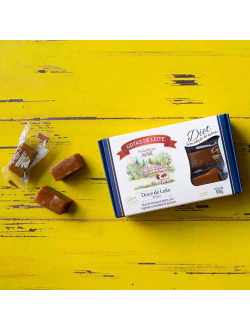 Pingo de Leite Diet 100g - Gotas de Leite