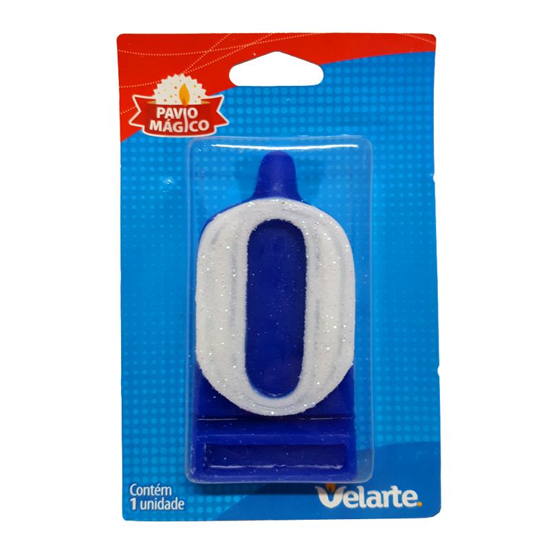 Vela-Super-Numero-0-Azul---Velarte
