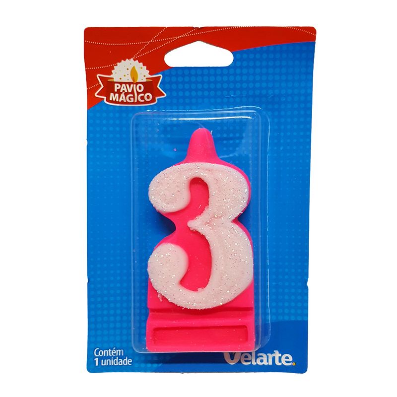 Vela-Super-Numero-Rosa-3---Velarte