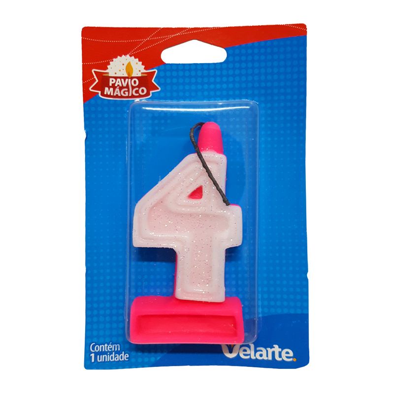Vela-Super-Numero-Rosa-4---Velarte