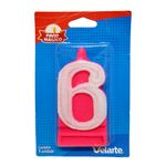 Vela-Super-Numero-Rosa-6---Velarte