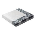 Guardanapo-Estampado-Arabesco-Prata-ref.-047-33x33-c-20---Silver-Festas