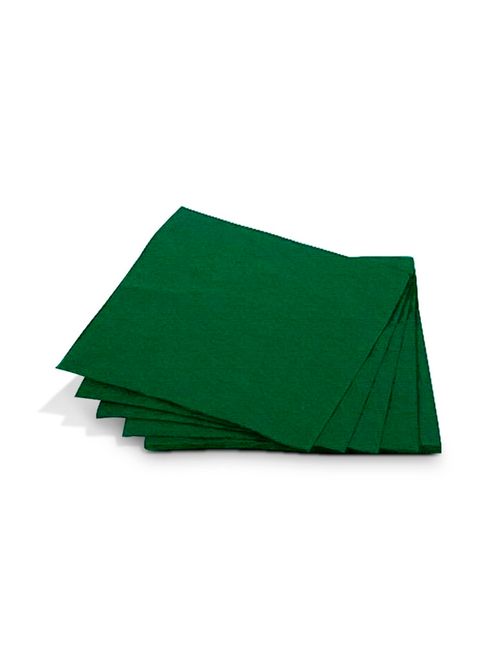Guardanapo Liso Verde 25x25 c/20 - Silver Festas