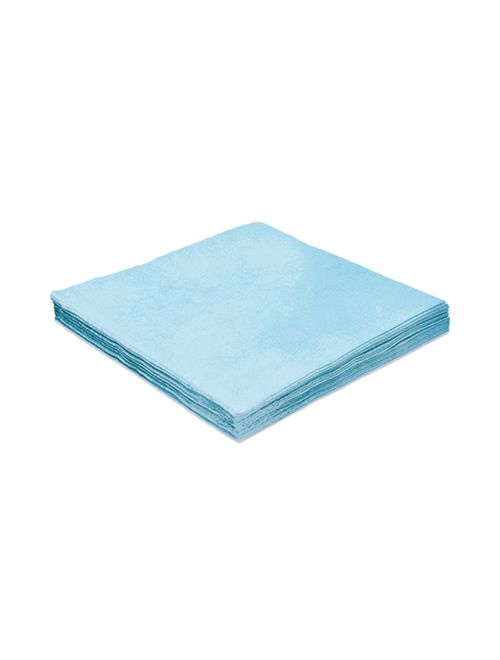Guardanapo Liso Azul Bebê 25x25 c/20 - Silver Festas