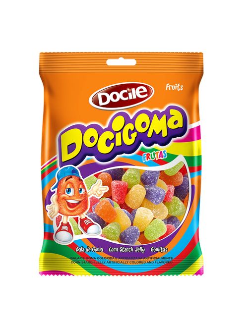Bala de Goma Docigoma Sortida 1kg - Docile