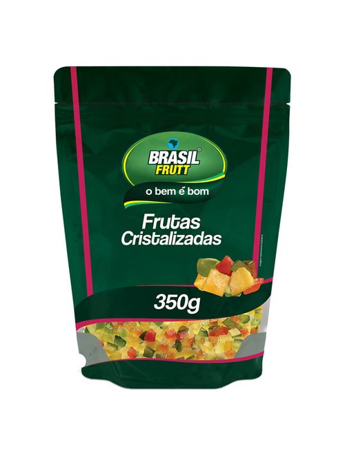 Frutas Cristalizadas 350g - Brasil Frutt
