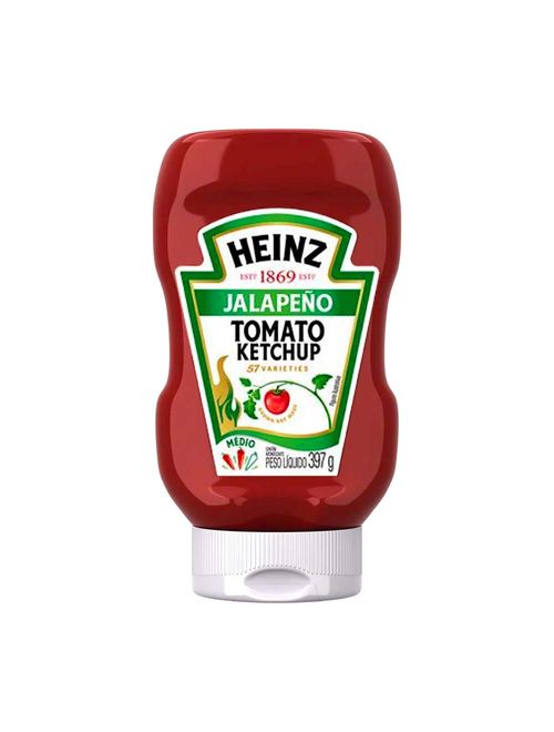 Ketchup Picante Tomato Jalapeño 397g - Heinz