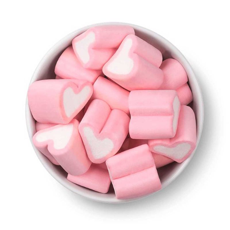 Marshmallow-Coracao-Morango-250g---Docile