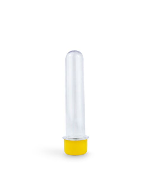 Tubete Amarelo 12cm c/10 - Mega Injet
