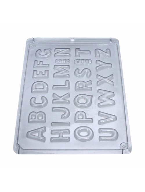 Forma PVC Alfabeto Pequeno c/26 Cavidades Ref.708 - BWB