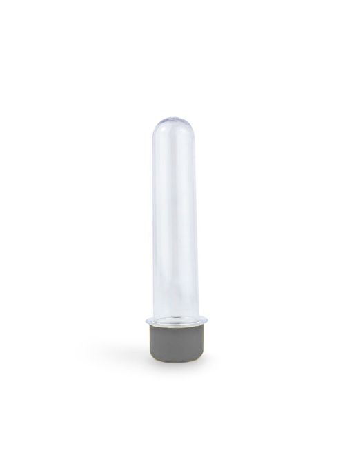 Tubete 12cm Prata c/10 - Mega Injet