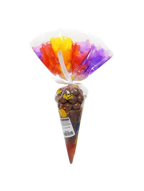 Cone Ball Casquinha Chocolate ao Leite Crocante 80g - Viermon