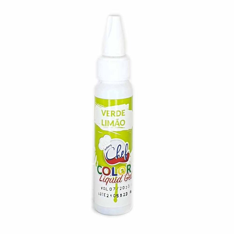 Corante-Liquido-Gel-Verde-Limao-25g---Chef