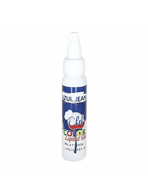 Corante Líquido Gel Azul Jeans 25g - Chef
