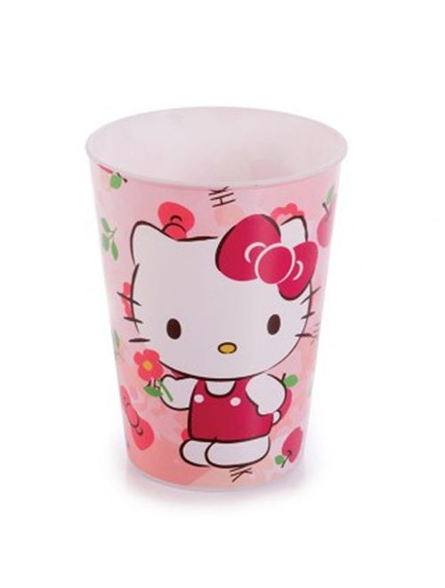 Hello Kitty Floral Copo 320ml  - Plasútil