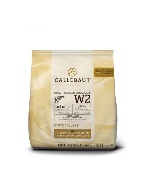 Chocolate Gotas Branco 400g W2BRD94 - Callebaut