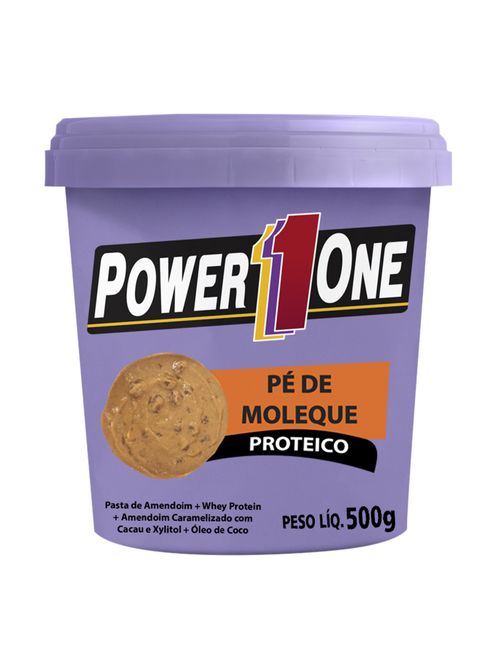 Pasta Amendoim Pé de Moleque Proteico Power One 500g - Nut