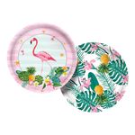 Flamingo-Prato-Papel-18cm-c-8---Regina