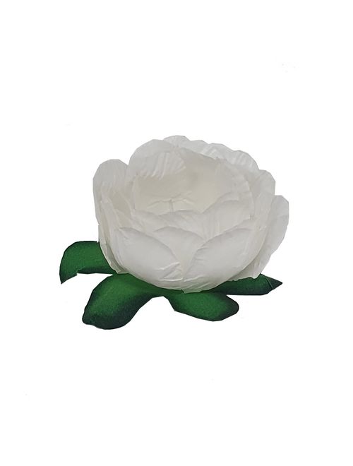 Forminha para Casamento Flor Rosa Branco c/24 - Dafesta