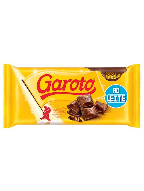 Tablete de Chocolate Ao Leite 90g - Garoto