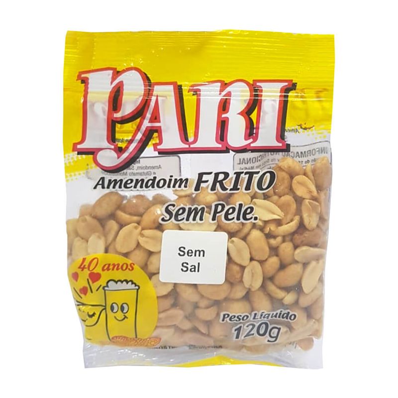 Amendoim-Frito-sem-Pele-sem-Sal-120g---Pari