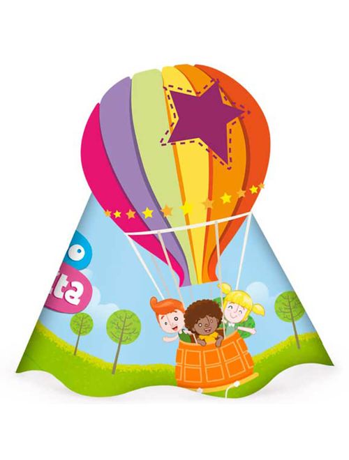 Mundo Bita Chapéu de Festa c/8 - Regina