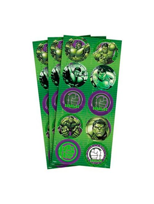 Hulk Animação Adesivo c/30 - Regina