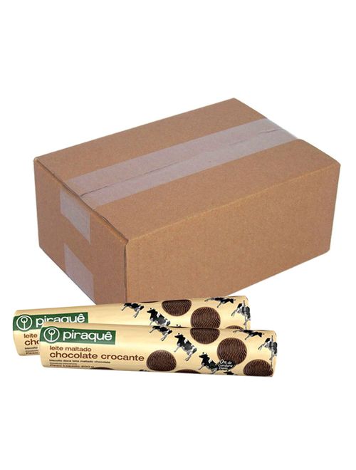 Biscoito Leite Maltado Chocolate 132g c/20 - Piraquê