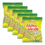 Kit-5-Balas-Pocket-Milho-Verde-500g---Riclan