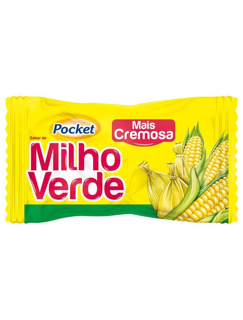 Kit 5 Balas Pocket Milho Verde 500g - Riclan