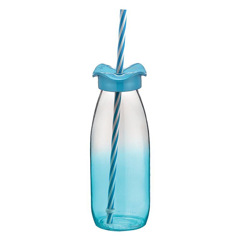 Garrafa-Vidro-com-Canudo-Cores-500ml-Unidade---Art-House