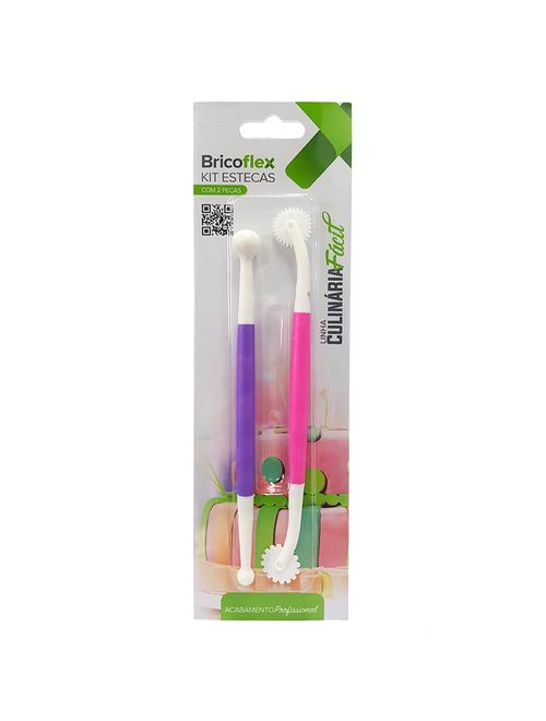 Kit Estecas Plásticas c/2 - Bricoflex