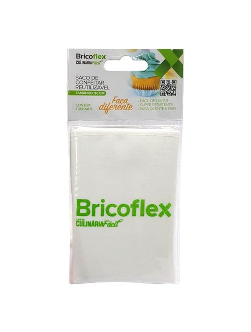 Saco de Confeitar Reutilizável 30cm - Bricoflex