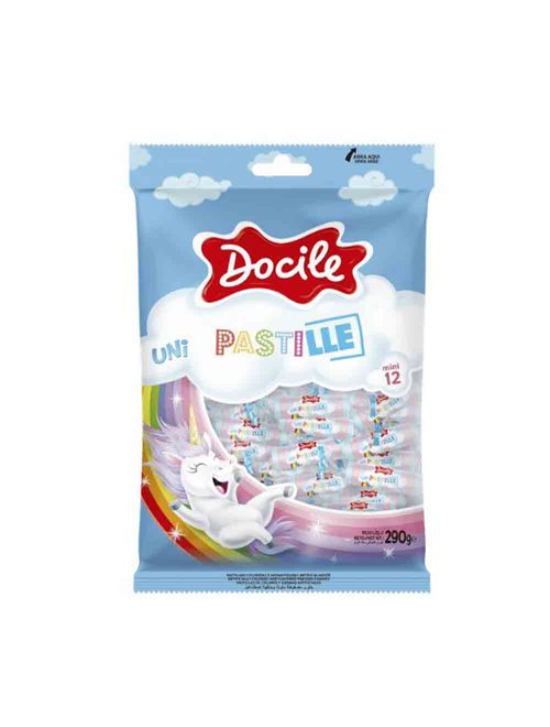 Pastilha Mini 12 Unicórnio Pastille Sortida c/50 - Docile
