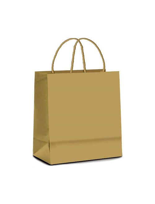 Sacola Papel Kraft 20x13,5x22cm c/10 - Lc Embalagens
