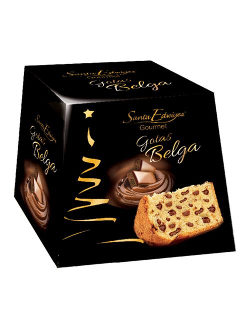 Panettone Gotas de Chocolate Belga 500g - Santa Edwiges