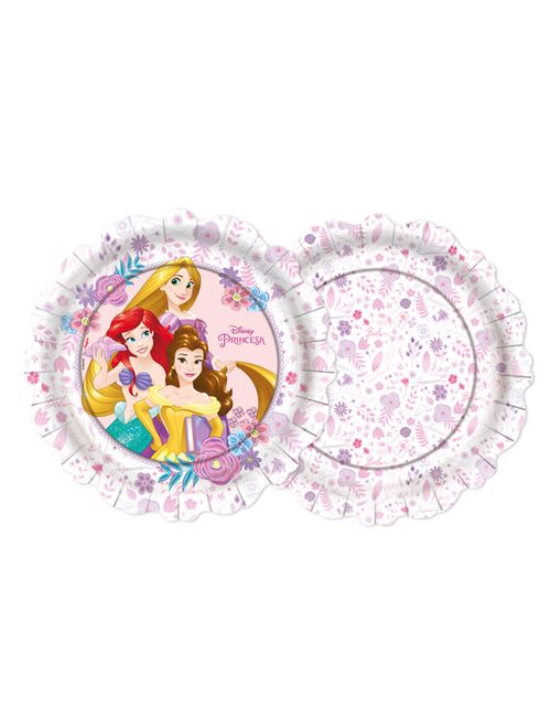 Jardim das Princesas Disney Prato Redondo c/8 - Regina