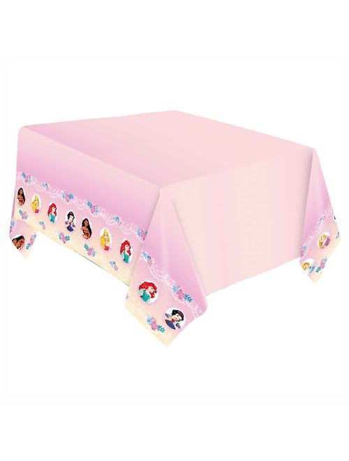 Jardim das Princesas Disney Toalha de Mesa Papel 120x220 - Regina