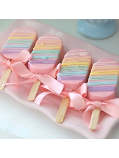 Forma Silicone Paleta Gourmet 3 Cavidades Ref.9818 - BWB